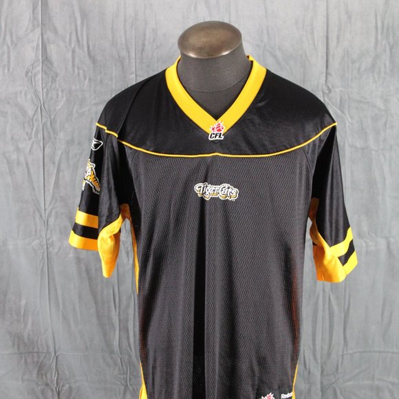 Hamilton Tiger Cats Jersey (Retro) - Home Jersey Reebok - Men's Medium - Picture 1 of 9